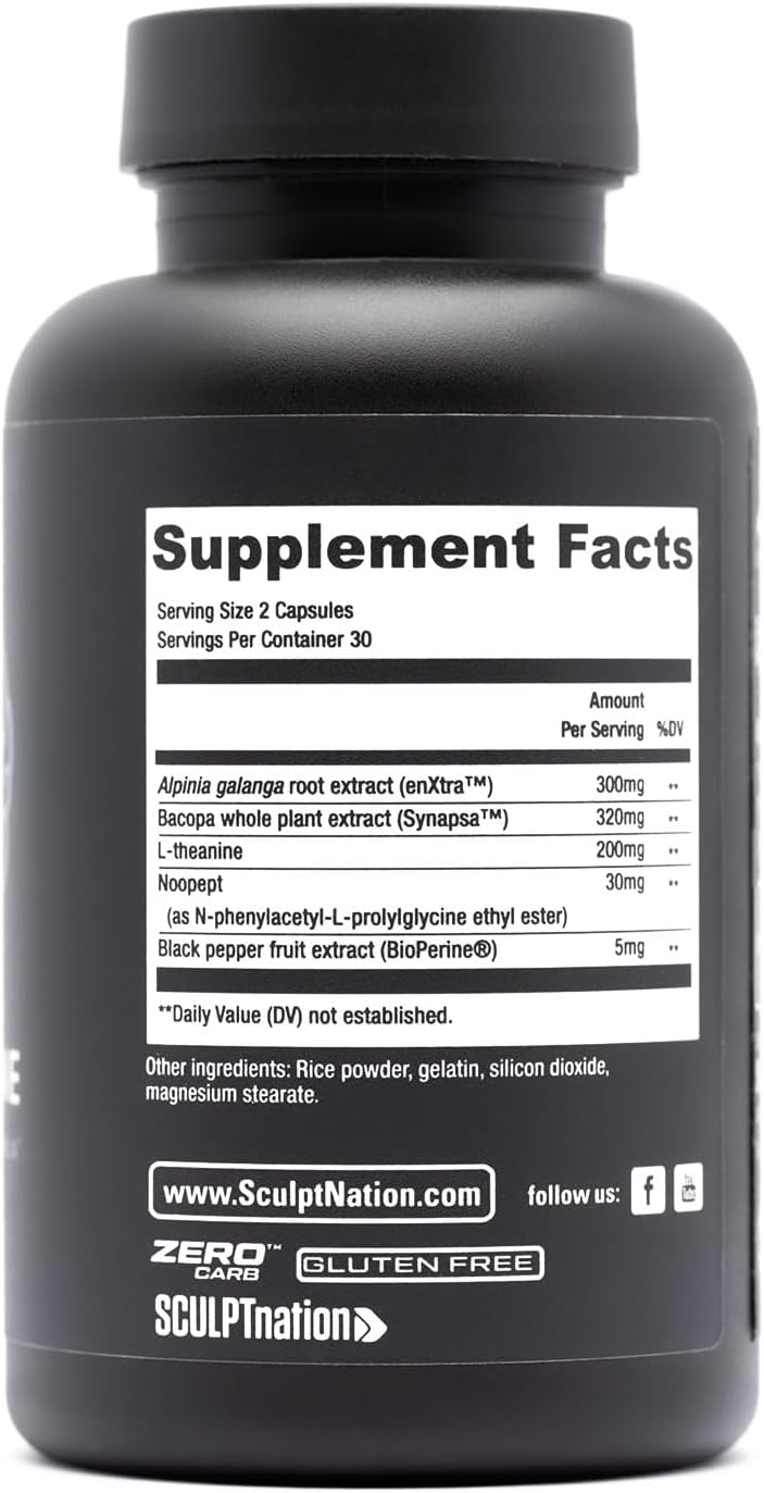 Neuroctane Nootropic Brain Support Supplement - Boost Concentration, Focus, Memory