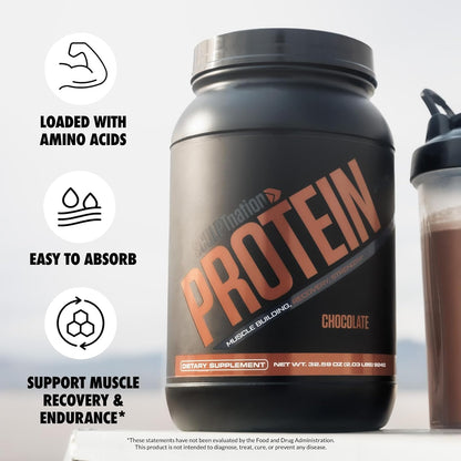 Premium Protein Powder - Whey Protein for Muscle Building and Recovery