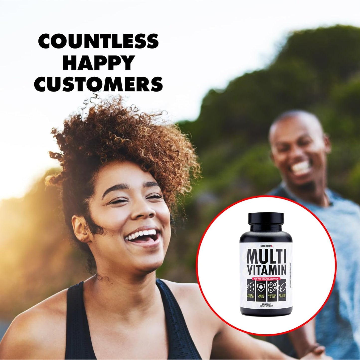 Multivitamin - Immune Defense, Antioxidants, and daily servings of fruits & veggies