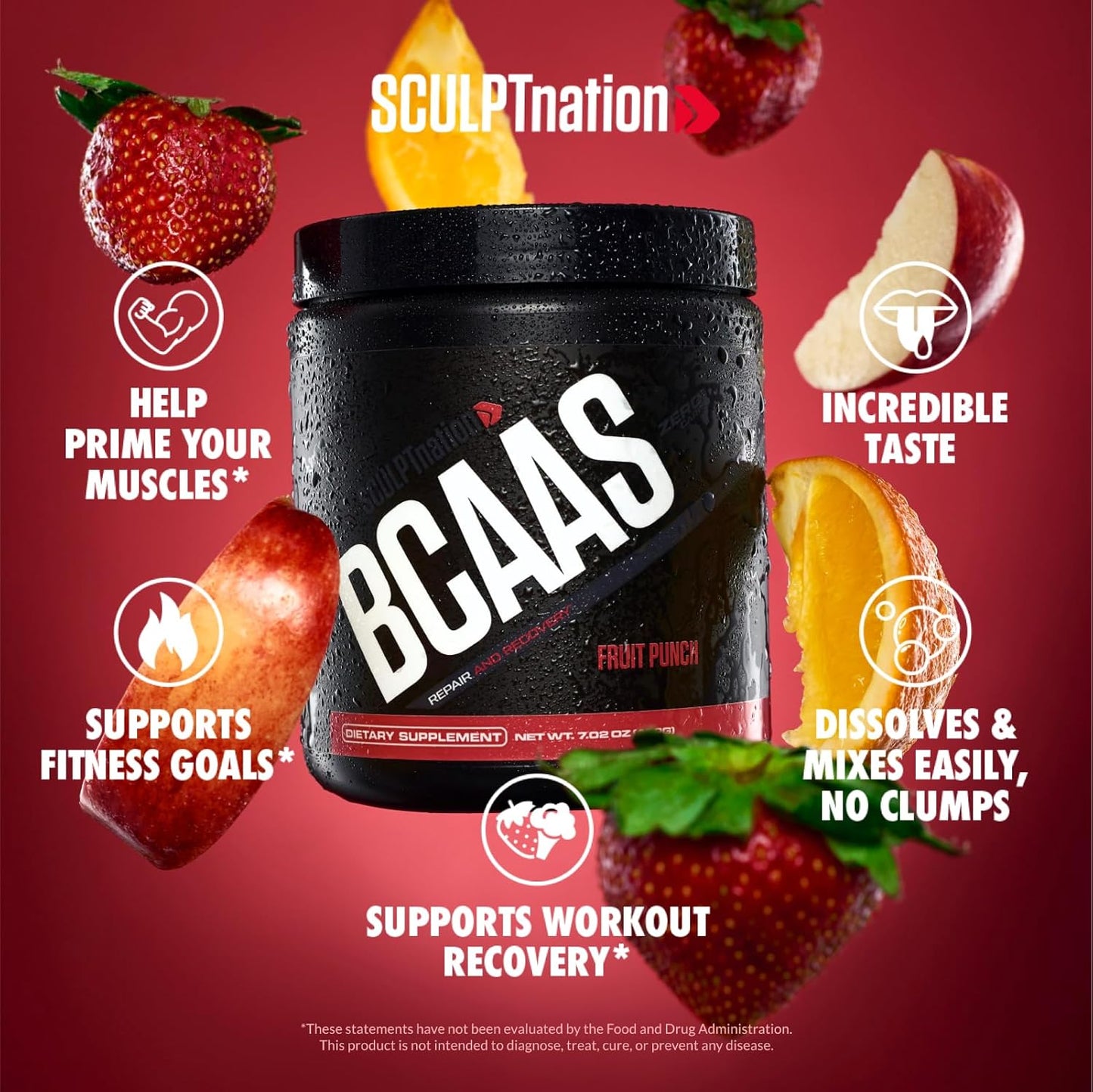 BCAA Powder - Premium Amino Acids Blend for Recovery and Endurance